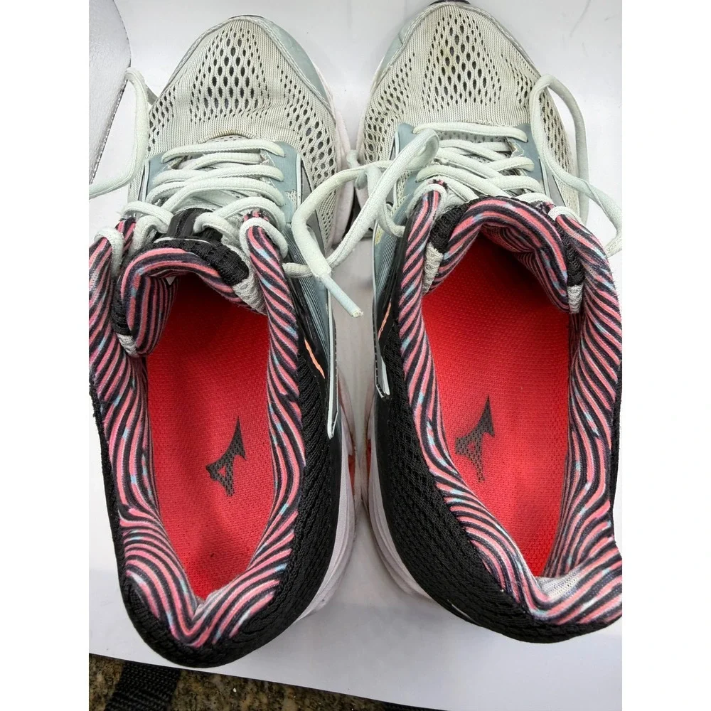Mizuno Wave Inspire 15 Womens Running Shoes Blue Black Orange J1GD194403 10